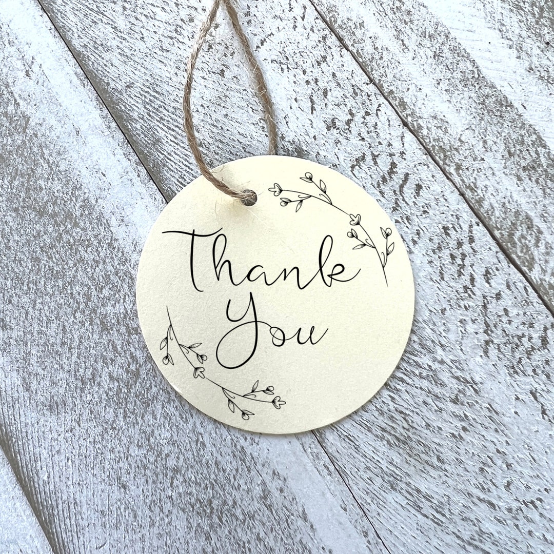 40 Employee Thank You Gift Tags Bulk Coworker Gifts Thank You Etsy