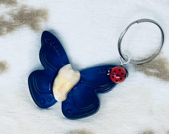 Human tooth fairy keychain, 100% real human tooth fairy keychain, unique gift, novelty gift