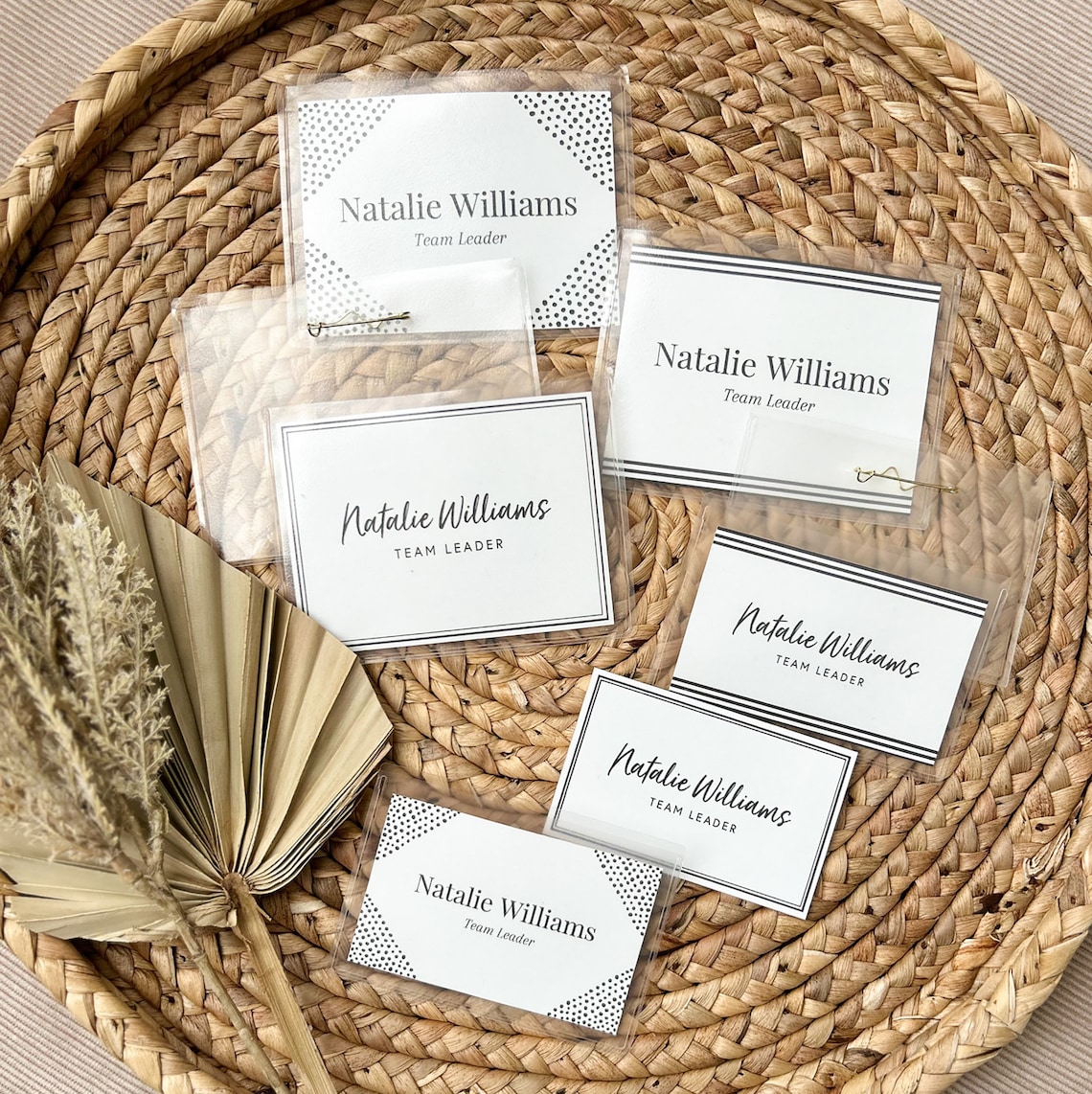 Customizable Name Badge Canva Templates Avery Name Badge Avery 74549