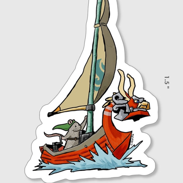 wind waker ratto sticker