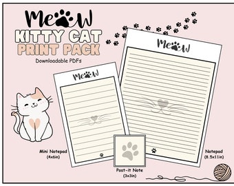Kitty Cat Print Pack (nedladdningsbart)