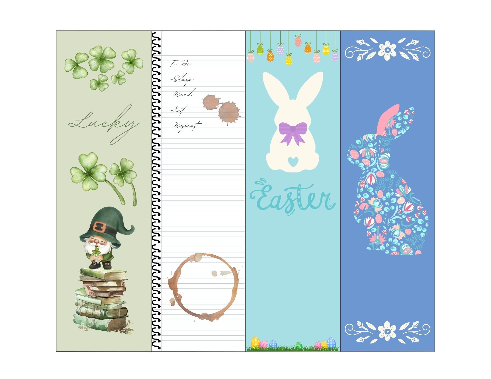 Downloadable Bookmark Pack - Etsy