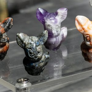 Eevee Crystal Carvings