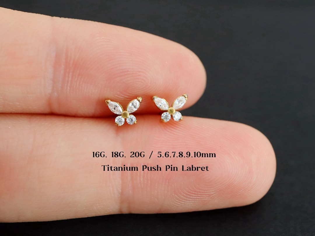 Maison Miru How To Remove Flat Back Starter Earrings Nose Rings