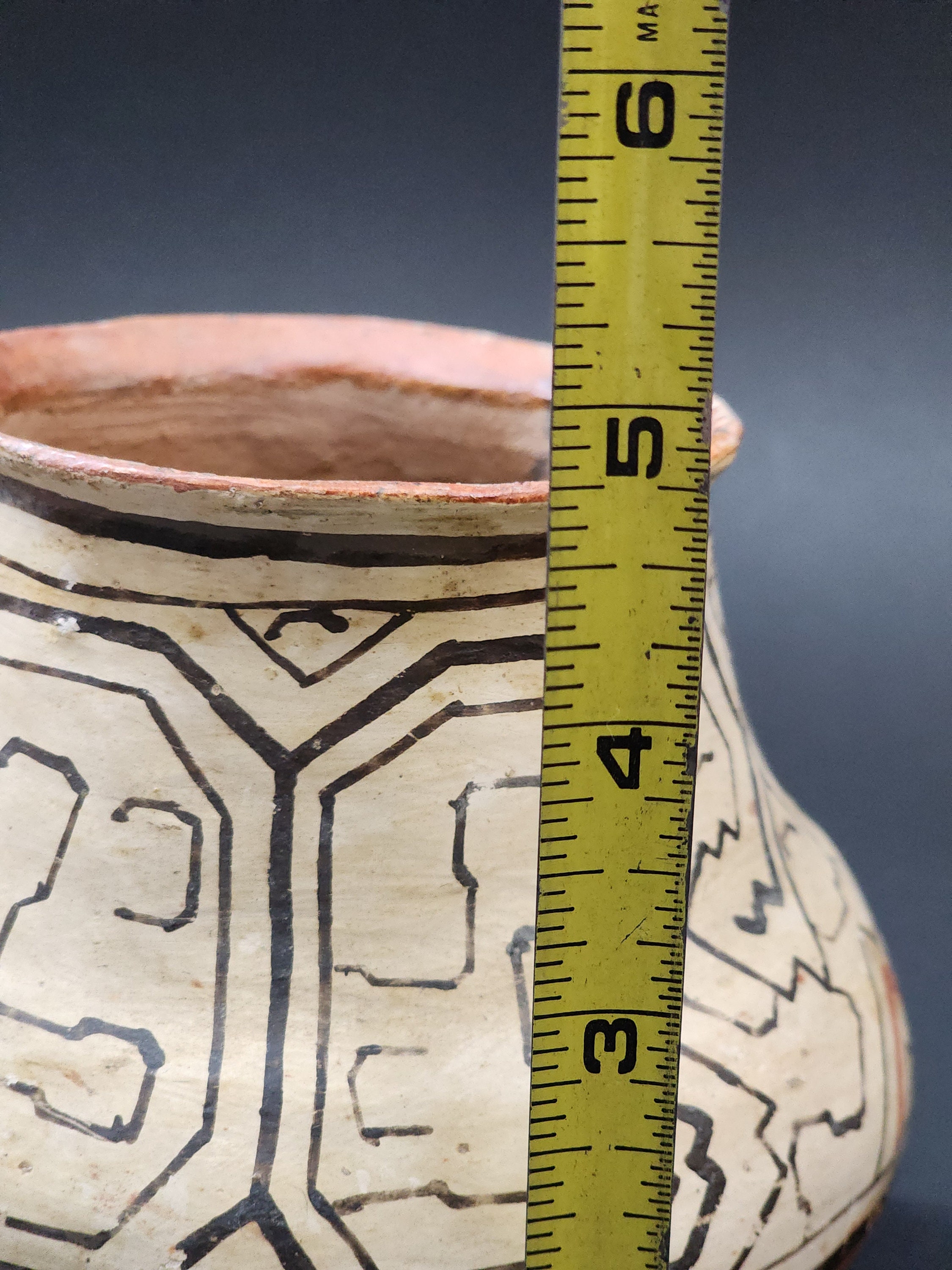 Antique Peruvian Shipibo-conibo Polychrome Pottery Bowl South
