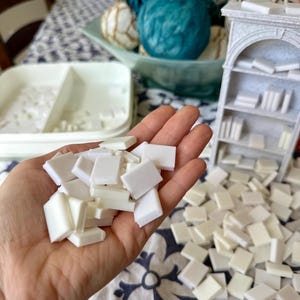 1:12 Scale Book Blanks| Bookish Craft Supplies for Book Lovers| TBR Jar| Book Club| Year of Books Ornament| Miniature Doll House Accessories