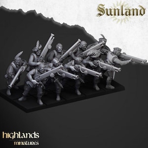 Empire of Man Handgunners/ Crossbowmen