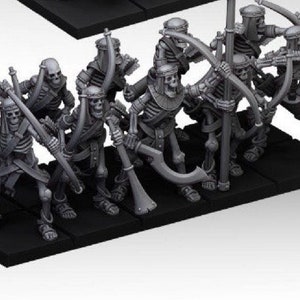Tomb kings Skeletal unit  20 skeletons W/Bows
