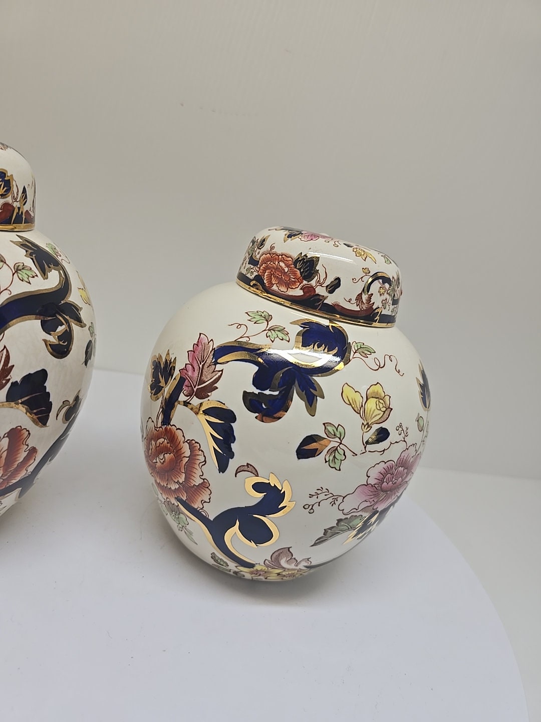 メイソンズ　マンダレイ　2点セット メイソンズ ブルーマンダレイ- 英国カントリー雑貨「インテリア雑貨の