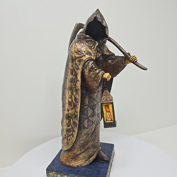 Jim Shore Heartwood Creek Grim Reaper  “For Whom Comes The Reaper” D17