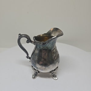 Vintage Wilcox Silver Plated Creamer by International Silver Co. D37