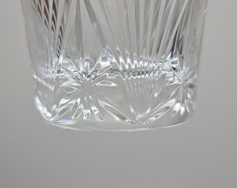 HOYA CRYSTAL TOKYO Hoya Crystal Rock Glass, Set of 6, D21 - Etsy