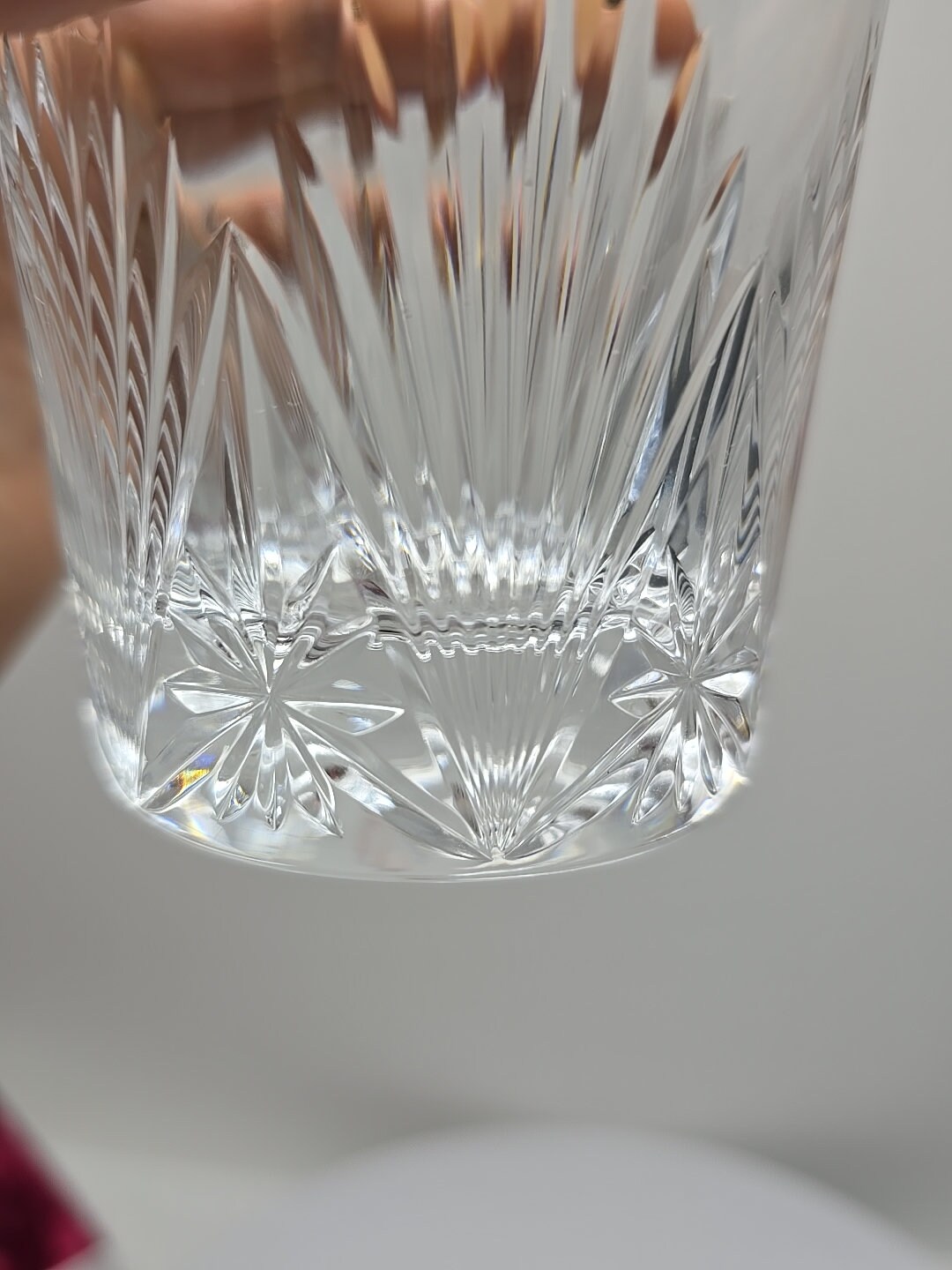 HOYA CRYSTAL TOKYO Hoya Crystal Rock Glass, Set of 6, D21 - Etsy