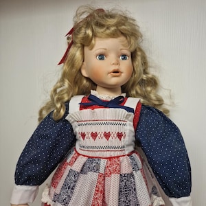 Riley Anne Doll 25&quot; Treasury Collect Paradise Galleries Kathy Smith Fitzpatrick