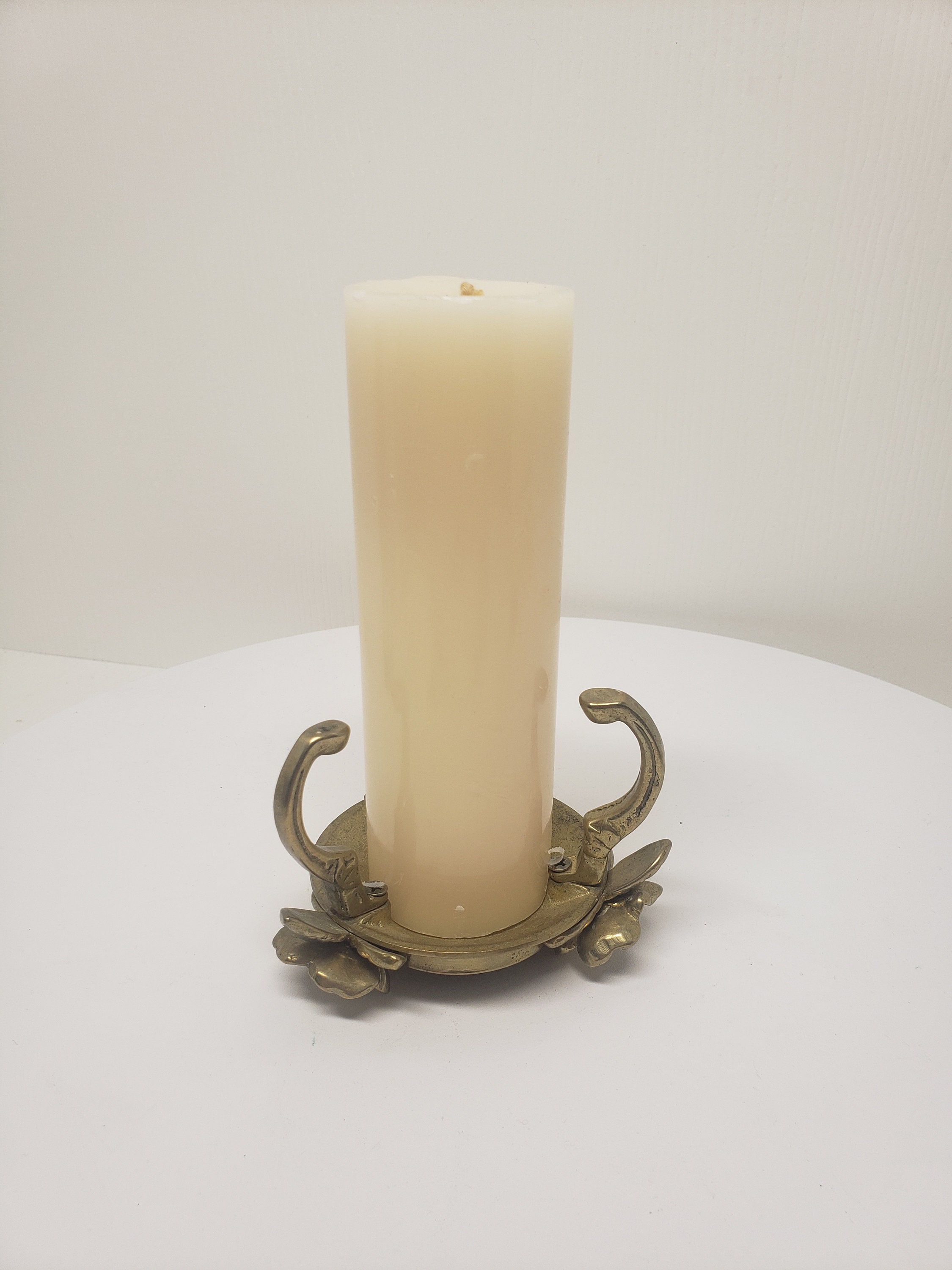 ヴィンテージメタルキャンドルホルダー、D7 - Etsy 日本