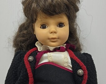 Vintage House Of Global Art Angel Buppe Jointed Sleepy Eye Doll Germany D23