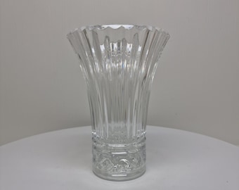 Vintage Cristal D’arques-Durand CARROUSEL 6.5"H Flower Vase Fluted D51