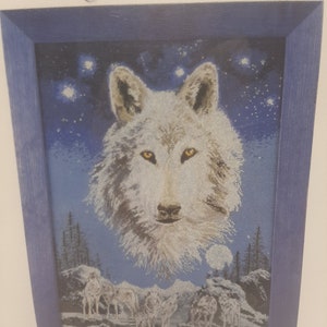 DMC Counted Cross Stitch Kit Expert Born Free Night Of The Wolves K3659US D22 image 5