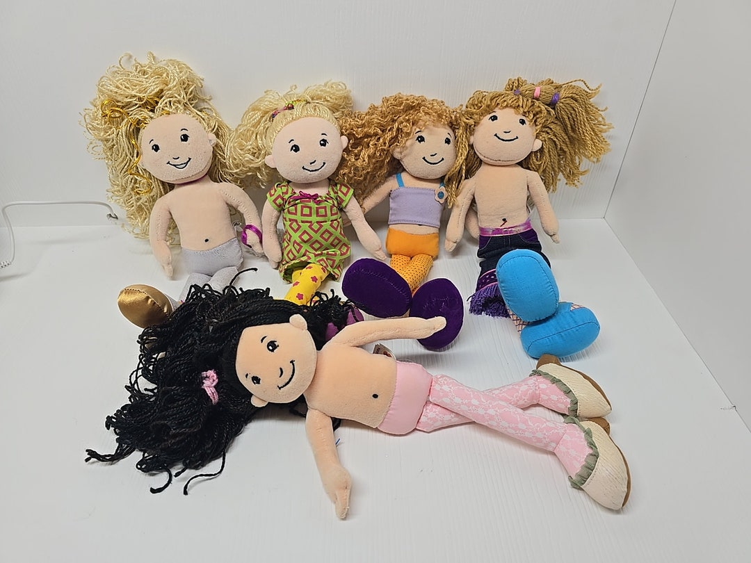 VTG Lot of 5 Groovy Girls Dolls 13 VTG Lot of 5 Groovy Girls Dolls 13
