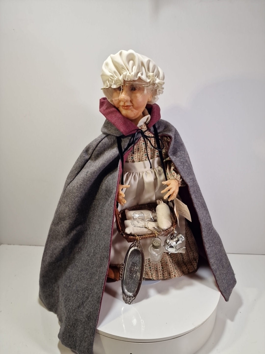 VTG 1992 Signed Lorraine Defeno One of A Kind Doll Gertie 18