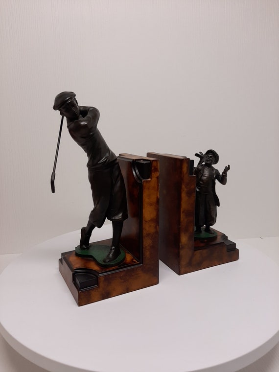 Vintage Genesis Fine Arts Mullingar Resin Bronze Sculpture