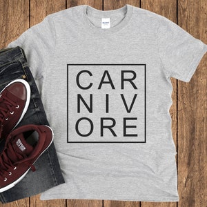 Carnivore Diet T-Shirt // Keto Ketovore // Unisex Softstyle Tee // Paleo Lifestyle