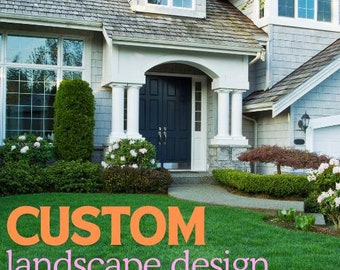 DIY Front Yard Landscape Design Plan – Custom Flower Bed Layout