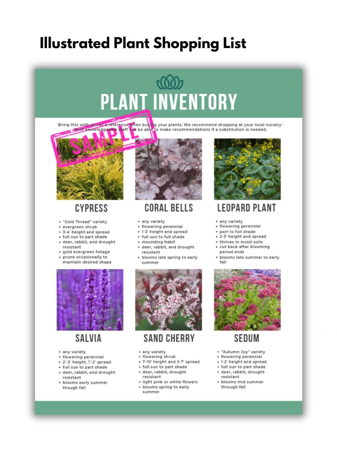 The Briarwood Cottage Garden Landscape Design Front Beds Zones 57 Etsy