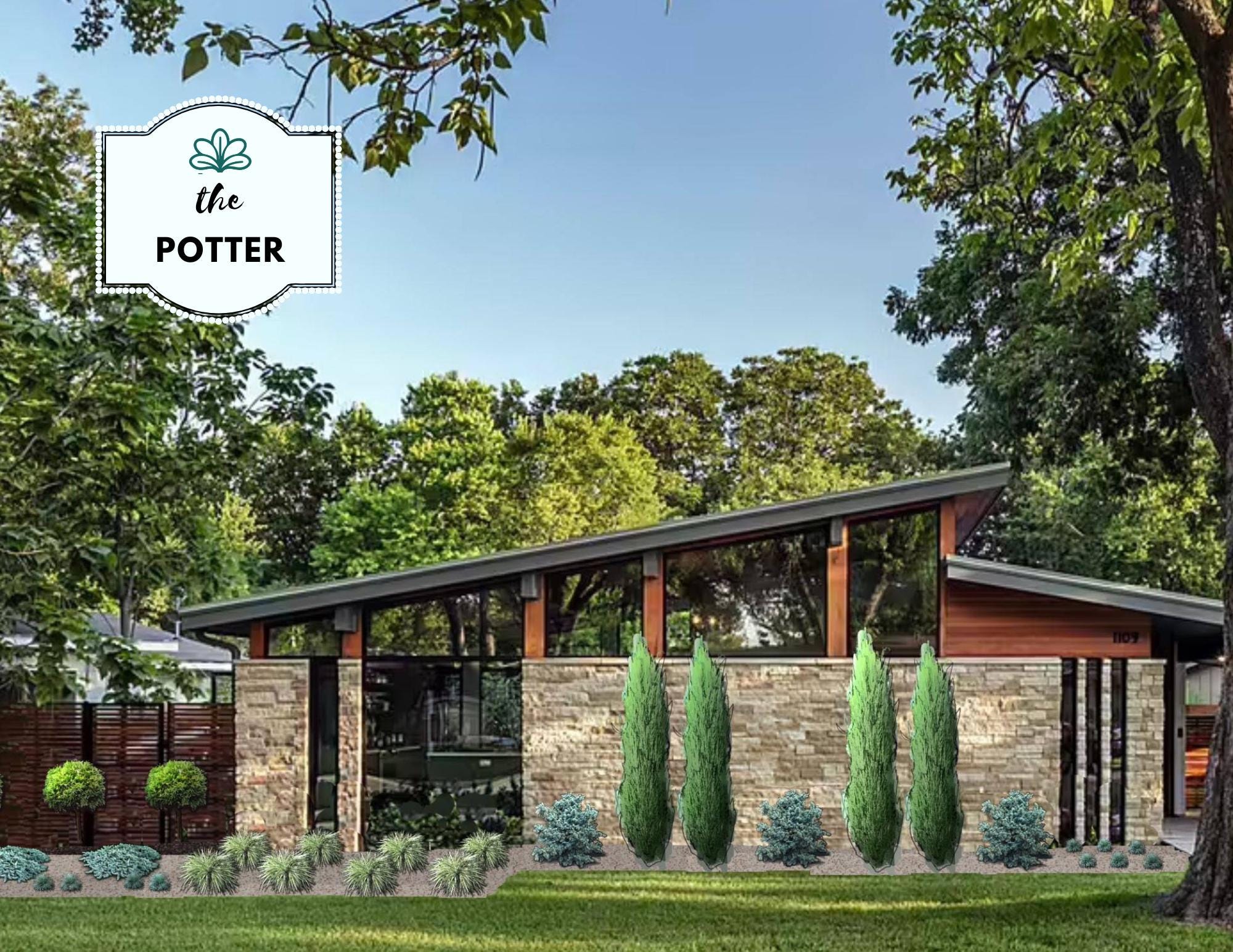 Mid Century Modern Front Yard Design: Timeless Aesthetics with Functional Elegance