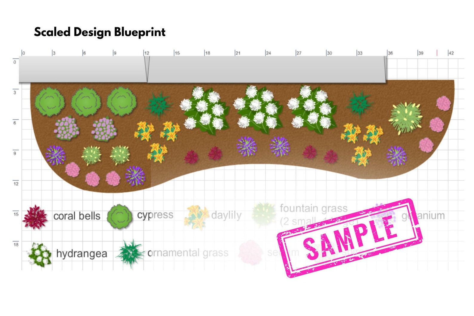 The Briarwood Cottage Garden Landscape Design Front Beds Zones 5 Zone 6