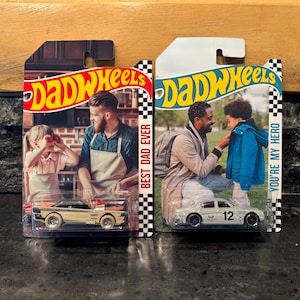 Father’s gift, DadWheels, Personalized photo : Custom Hot Wheels Packaging
