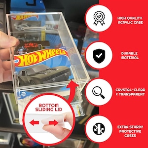 HotWheels Acrylic Display Case, 1/64 Scale