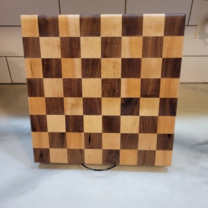 Handmade Checker and Chess Board