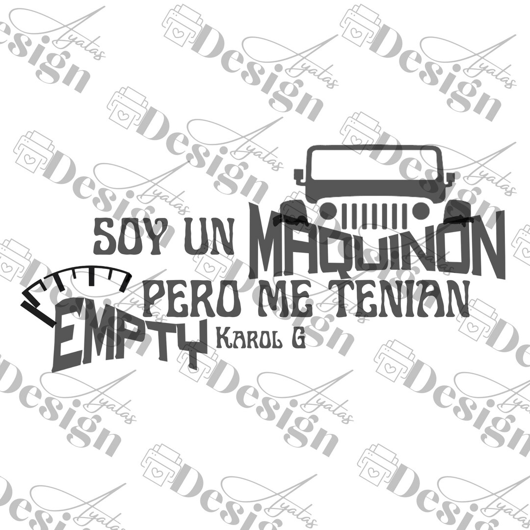 Karol G Sticker SVG Etsy