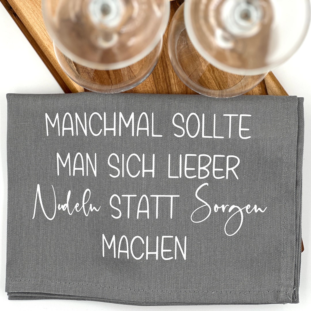 Geschirrtuch Baumwolle Spültuch Küche Spülen Einzug Umzug Geschenk