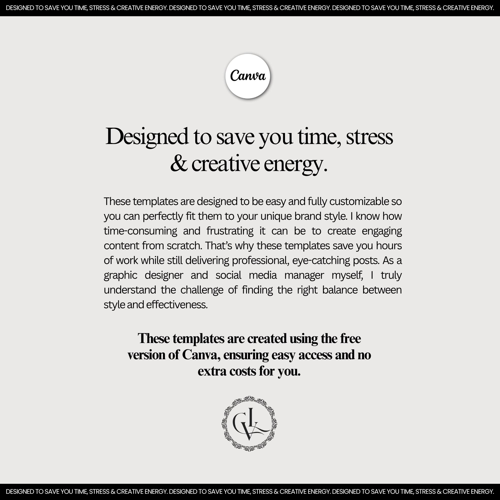 Mental Health Instagram Templates | Therapist Wellness Coach Canva ...