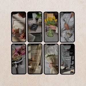 Mindset Coach Instagram Reels Templates: Faceless, Editable (Digital Download) image 5