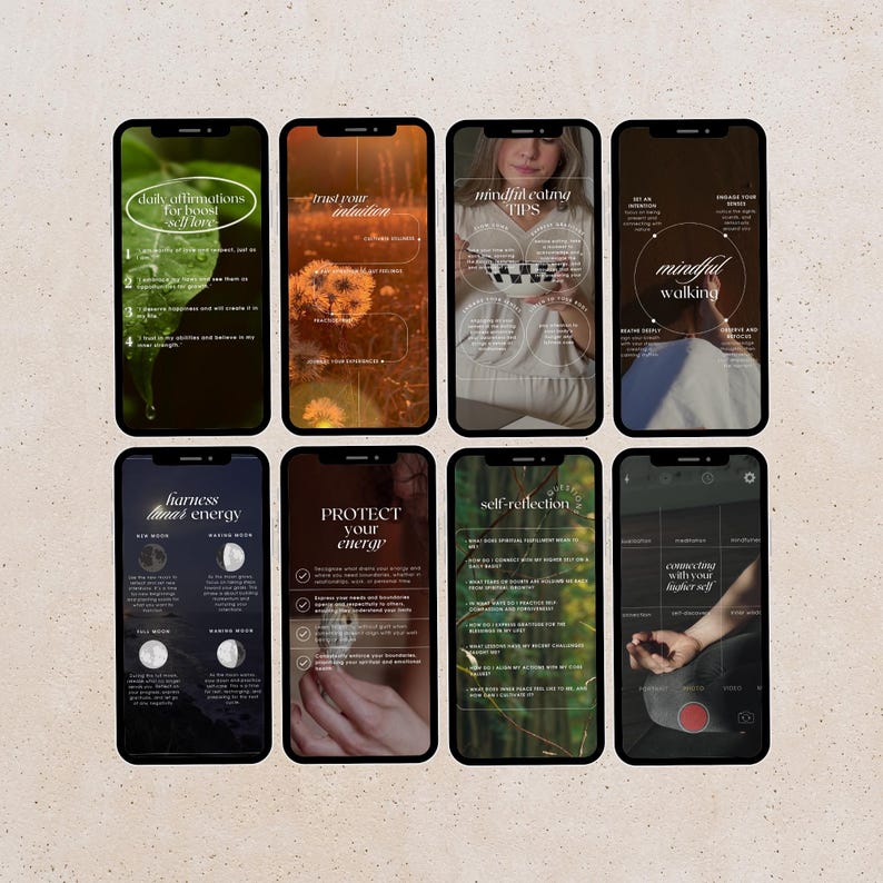 Spiritual Coach Reels Templates | Holistic Instagram, TikTok (Digital Download) image 5
