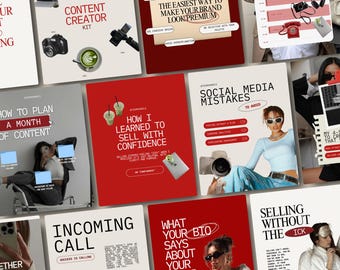 Coaching Instagram Templates Digital Marketing & Business Coach, Social Media Manager Posts: Editable Canva Post