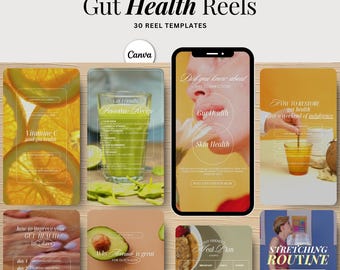 Gut Health Instagram Reels Templates for Nutrition Coaches (30)