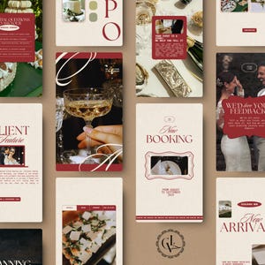 Event Planner Instagram Post Templates Wedding Planner Social Media Posts, Wedding Planner Instagram Posts, Luxury Event Planner Post