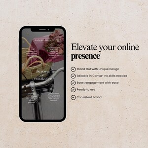 Mindset Coach Instagram Reels Templates: Faceless, Editable (Digital Download) image 4