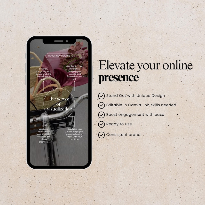 Mindset Coach Instagram Reels Templates: Faceless, Editable (Digital Download) image 4