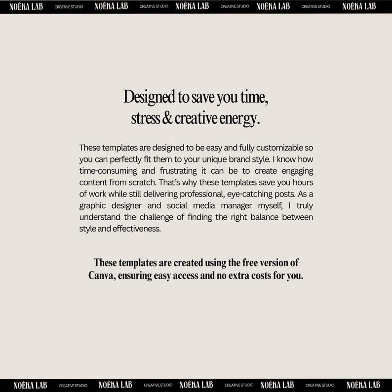 Lymphdrainage Massage Instagram Templates, Spa Social Media (Digitaler Download) Bild 13
