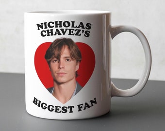 Nicholas Chavez&#39;s Biggest Fan  Mug, Perfect Gift for Fans, Lyle Menendez, Personalized Mugs for Coffee Lovers, 11oz, From the Netflix series
