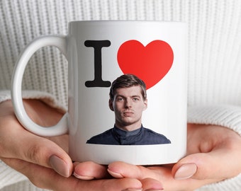 Max Verstappen F1 mug - I love Max Verstappen - Funny F1 Mug - Formula 1 Mug