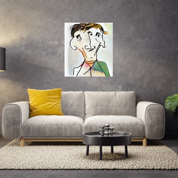 I Wish I Looked Like This From All Sides Wall Art Canvas Wrap Semi-gloss Digital Painting