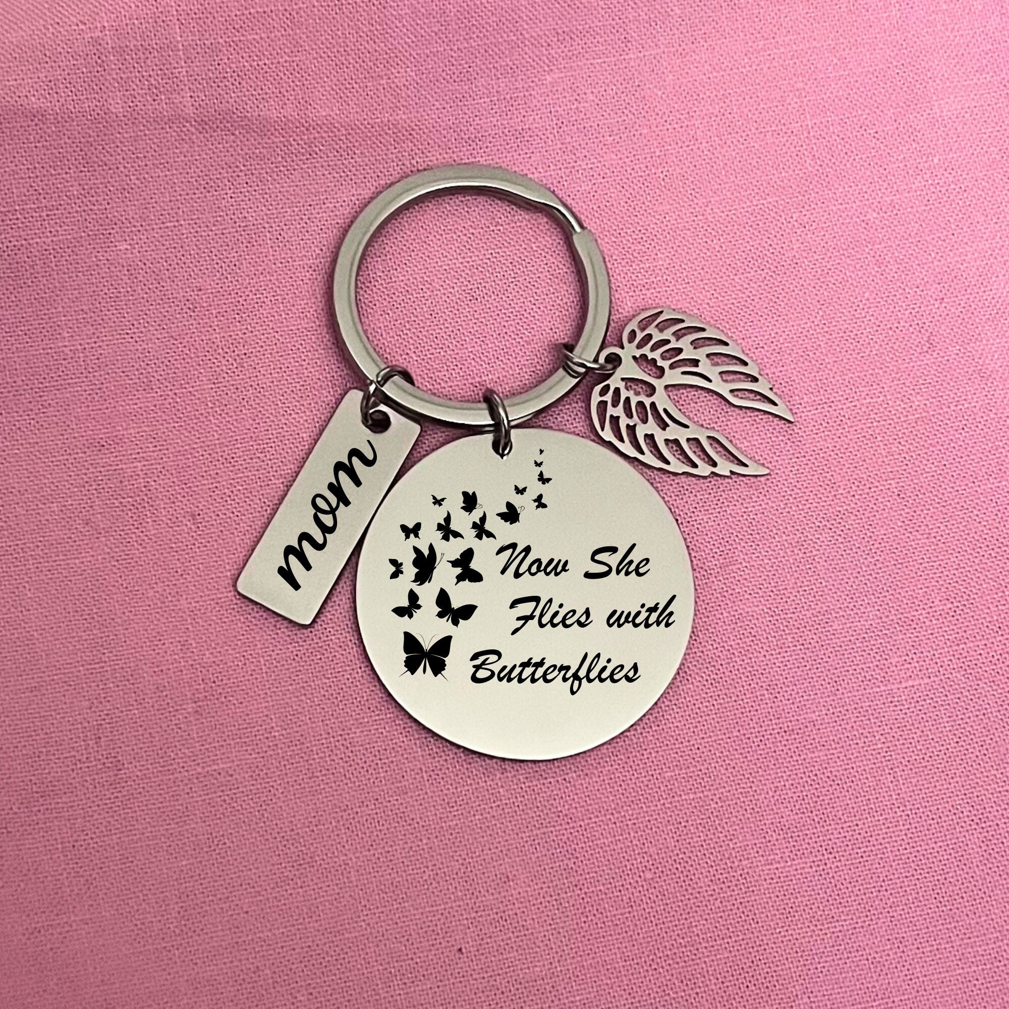 Angel's Wings W/ Feathers Charm Pendant & Chain Necklace In Oxidized 925 Sterling Silver - Foto 3