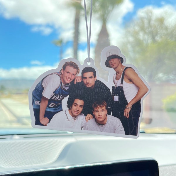 Backstreet Boys Car Air Freshener | New Car Scent
