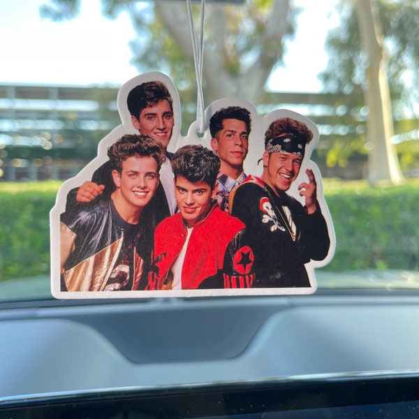 New Kids On The Block Car Air Freshener | New Car Scent